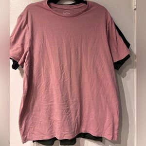 goodfellow target | men’s pink tee | large